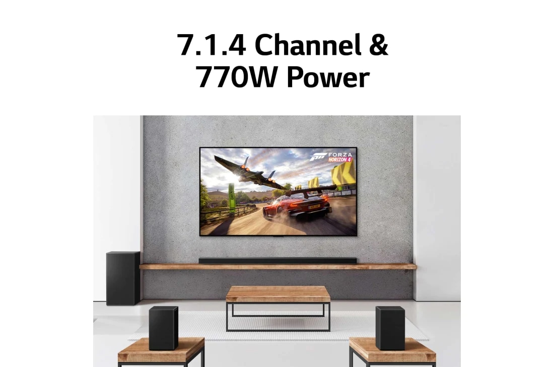 Meridian & LG Zealand with Dolby New LG Soundbar 770W, SP11RA, Atmos® | 7.1.4ch