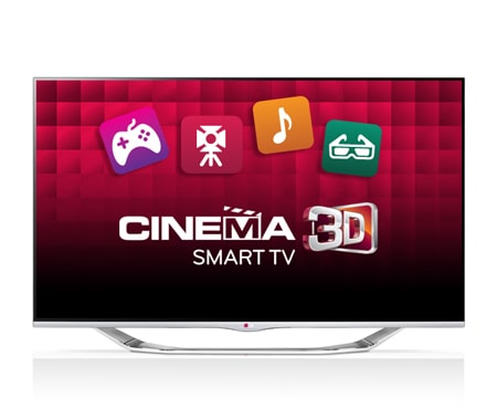 LG 55'' (139cm) Full HD Smart 3D LED LCD TV, 55LA7400