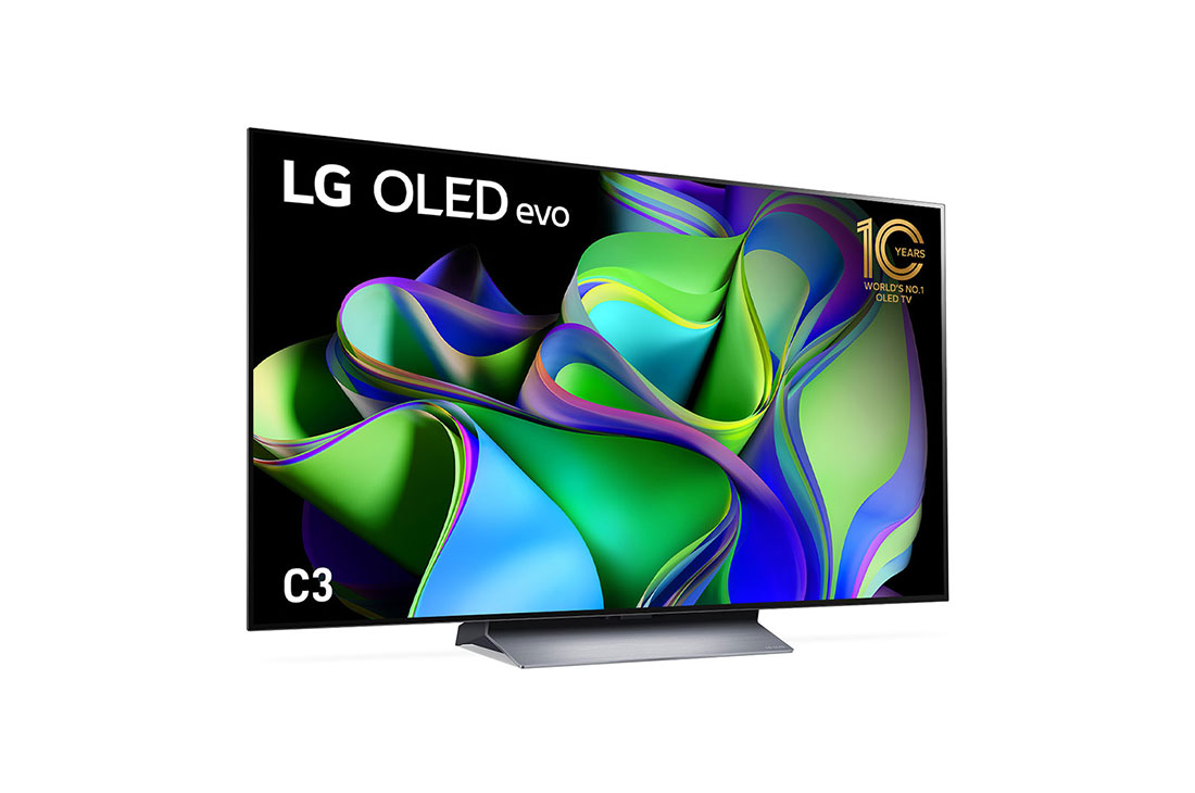LG C3 77 inch OLED evo TV with Self Lit OLED Pixels LG New Zealand