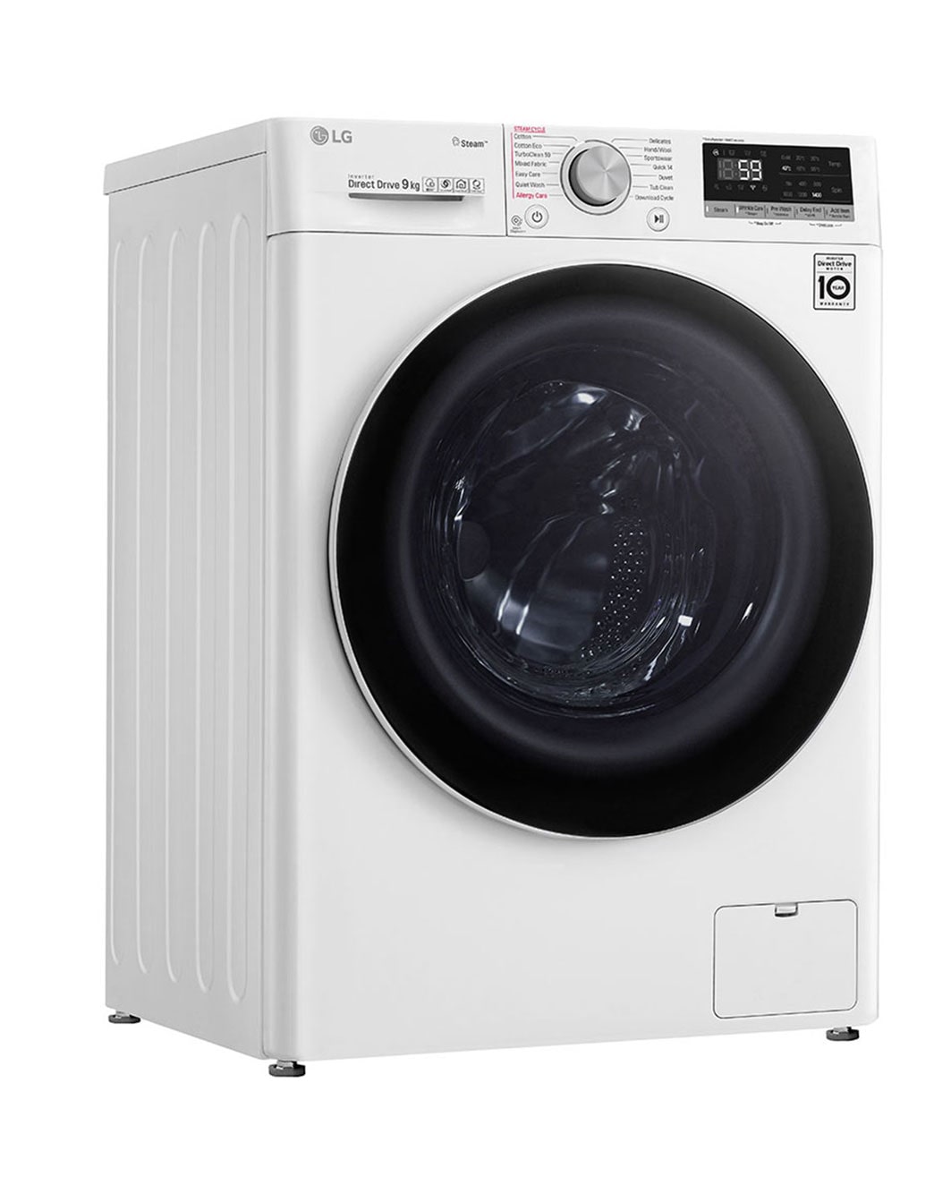 lg 9kg front load washing machine wv7 1409w