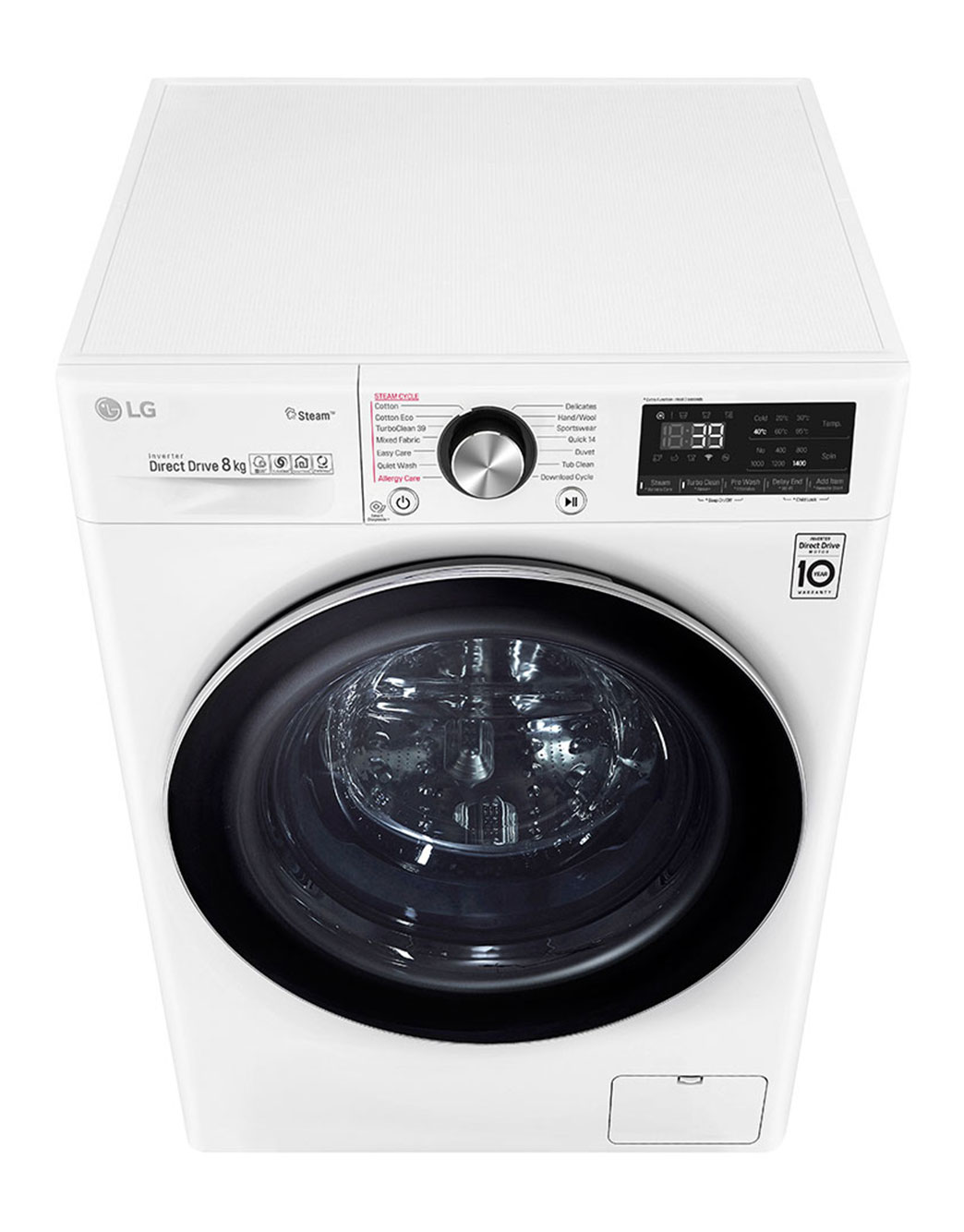 LG 8kg Front Load Washing Machine with Steam+ | LG New Zealand