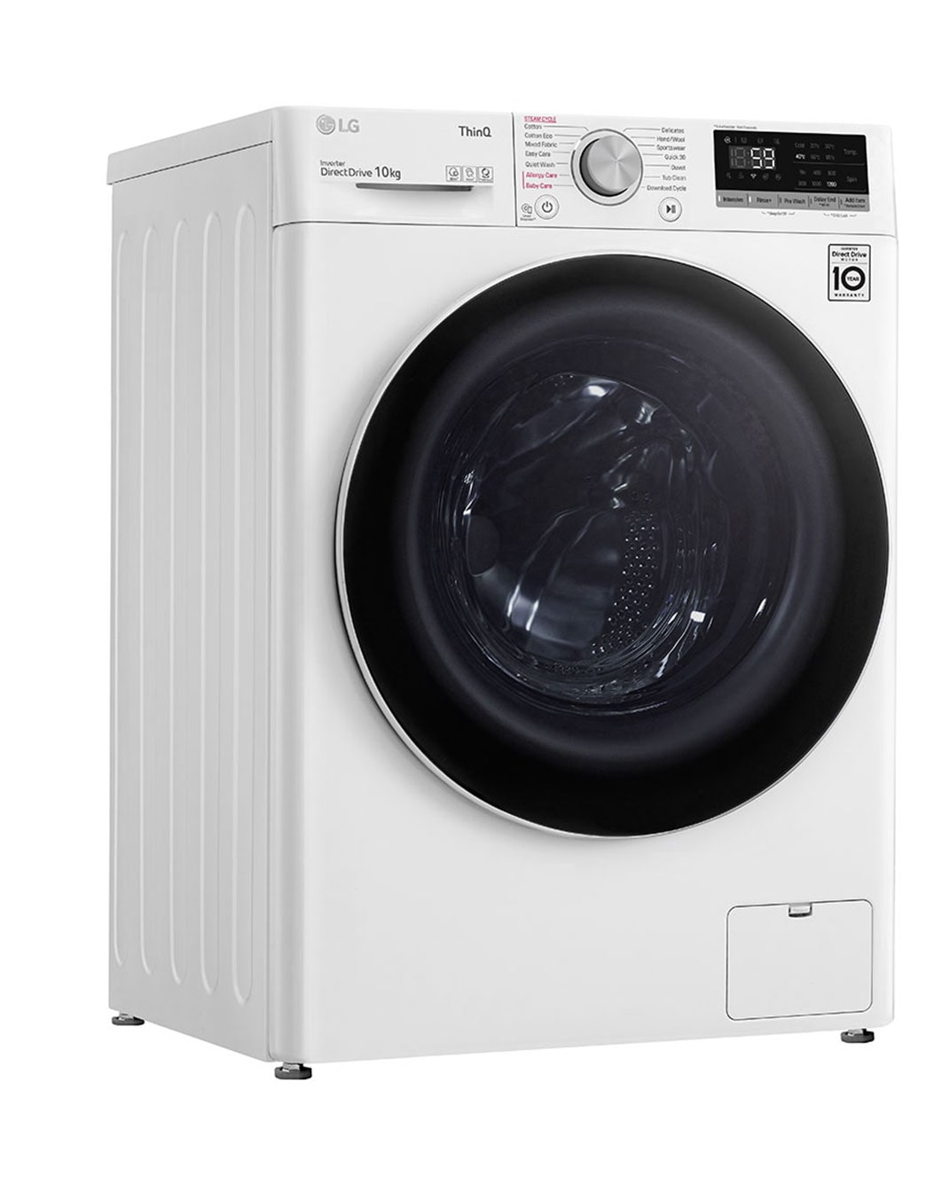 LG 10kg Front Load Washing Machine with Steam LG New Zealand