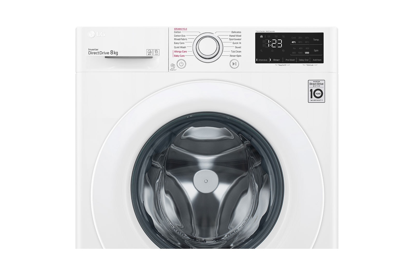 LG 8kg Loader Washing Machine with 6 Drive | LG New Zealand