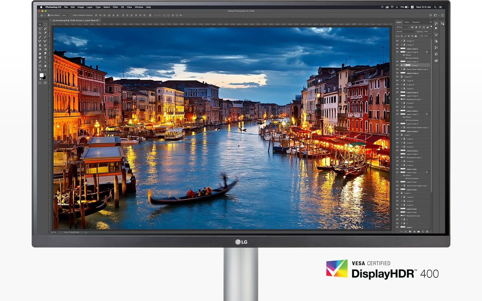 El monitor con VESA DisplayHDR™ 400 que permite una inmersión visual espectacular