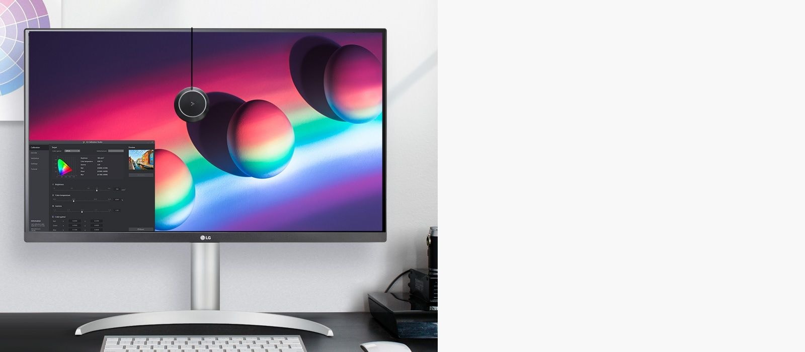 Optimice el rendimiento del color mediante la calibración de hardware a través de LG Calibration Studio