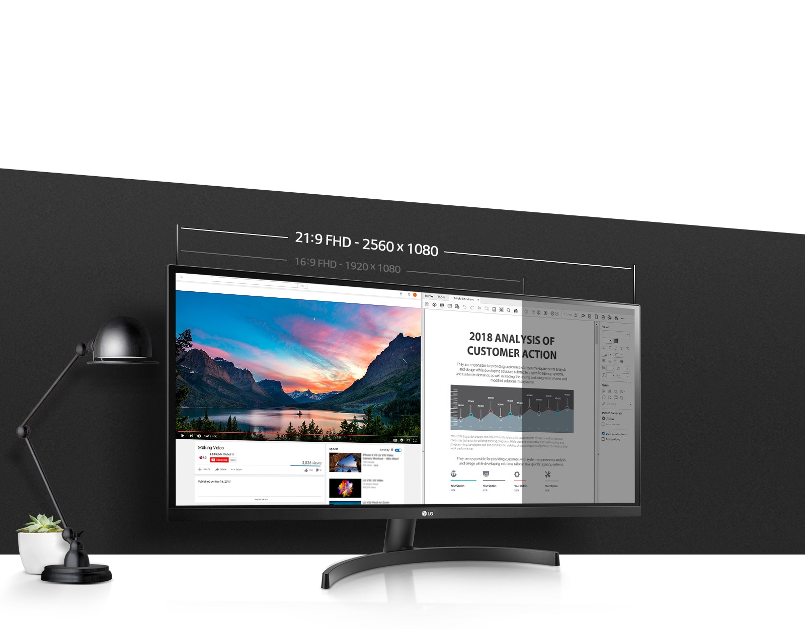 LG 29'' 21:9 UltraWide™ Full HD IPS LED Monitor | LG Philippines