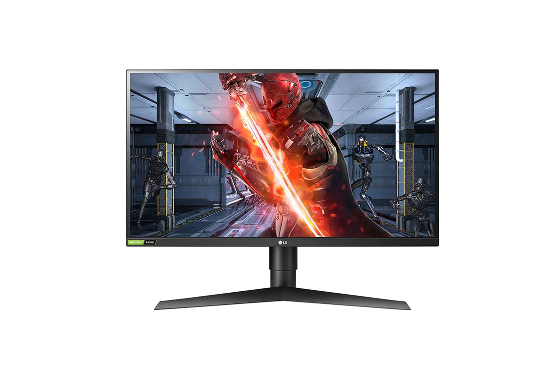 LG 27'' Class UltraGear™ Nano IPS 1ms Gaming Monitor with G-Sync® Compatible, 27GL850-B