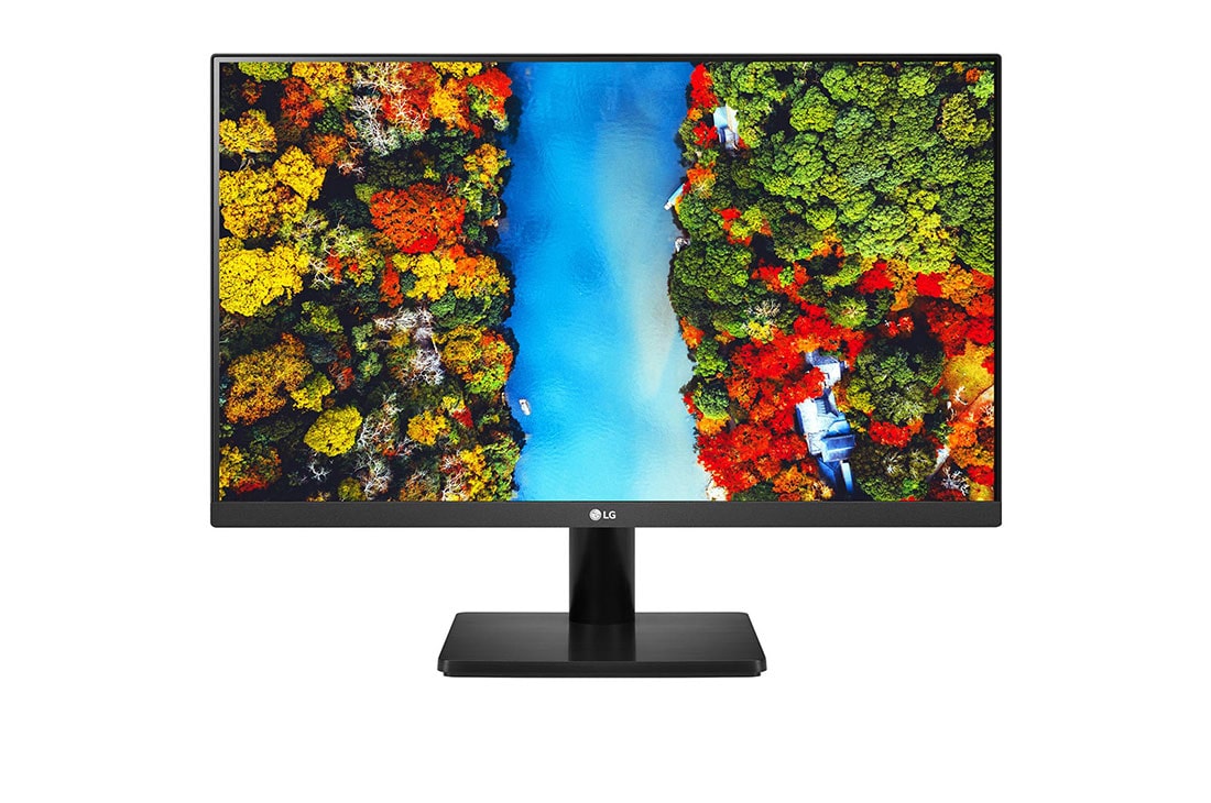 LG 23.8'' IPS Full HD Display with AMD FreeSync™, front view, 24MP60G-B
