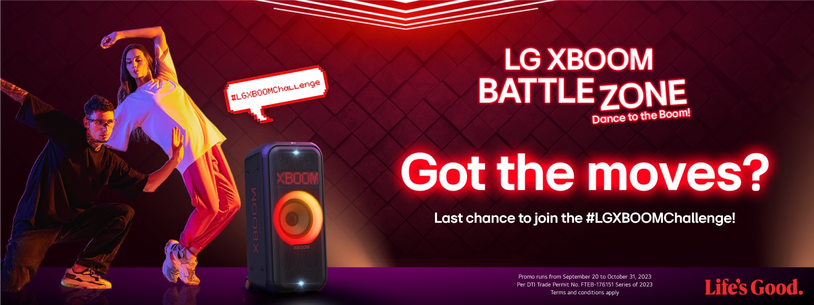 LG Dance To The Boom Tiktok Challenge | LG Philippines