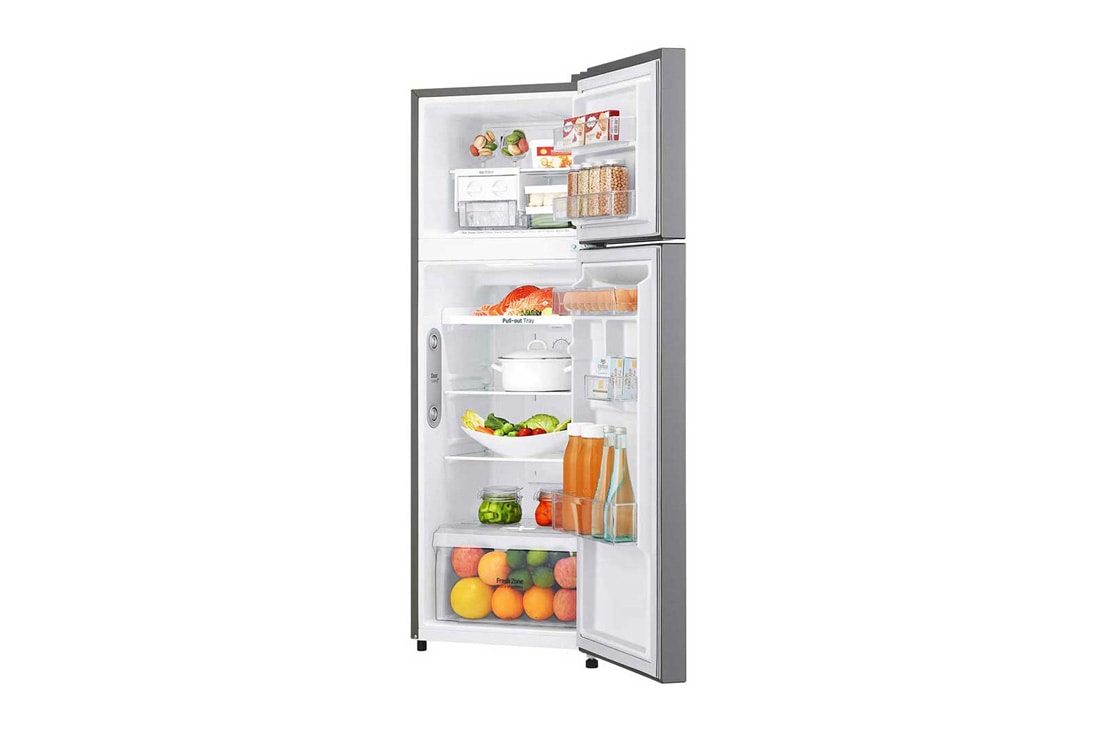 lg 8 cu ft smart inverter refrigerator gr c222slcn