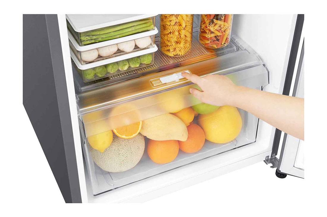 lg 8 cu ft smart inverter refrigerator gr c222slcn