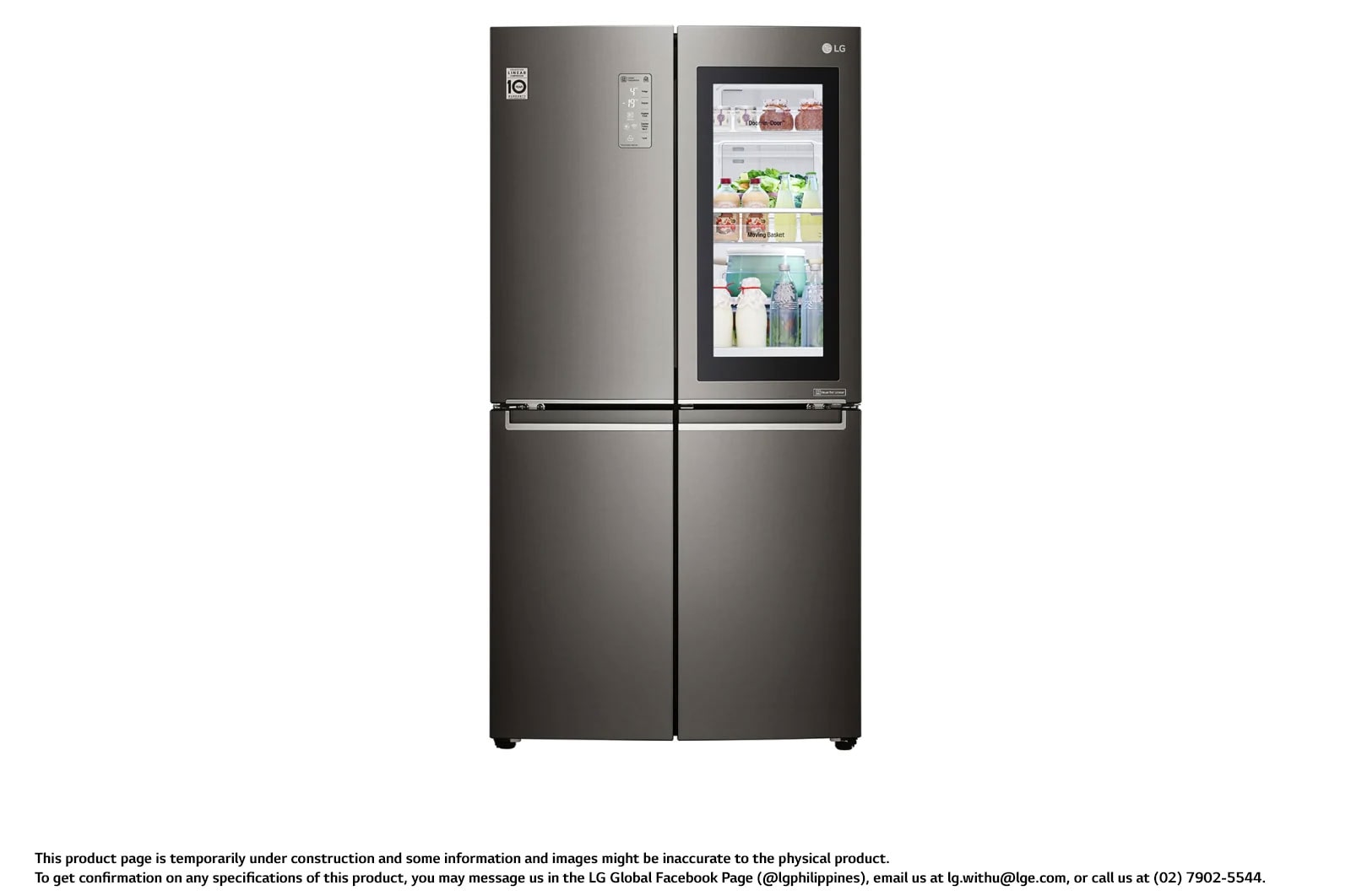 25.9 cu ft side by side refrigerator