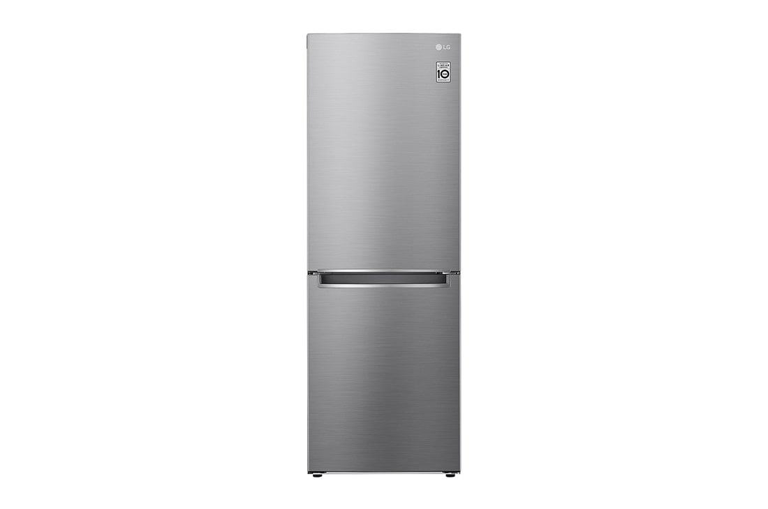 LG Two-Door Bottom Freezer Refrigerator, front, GR-B369NLRM