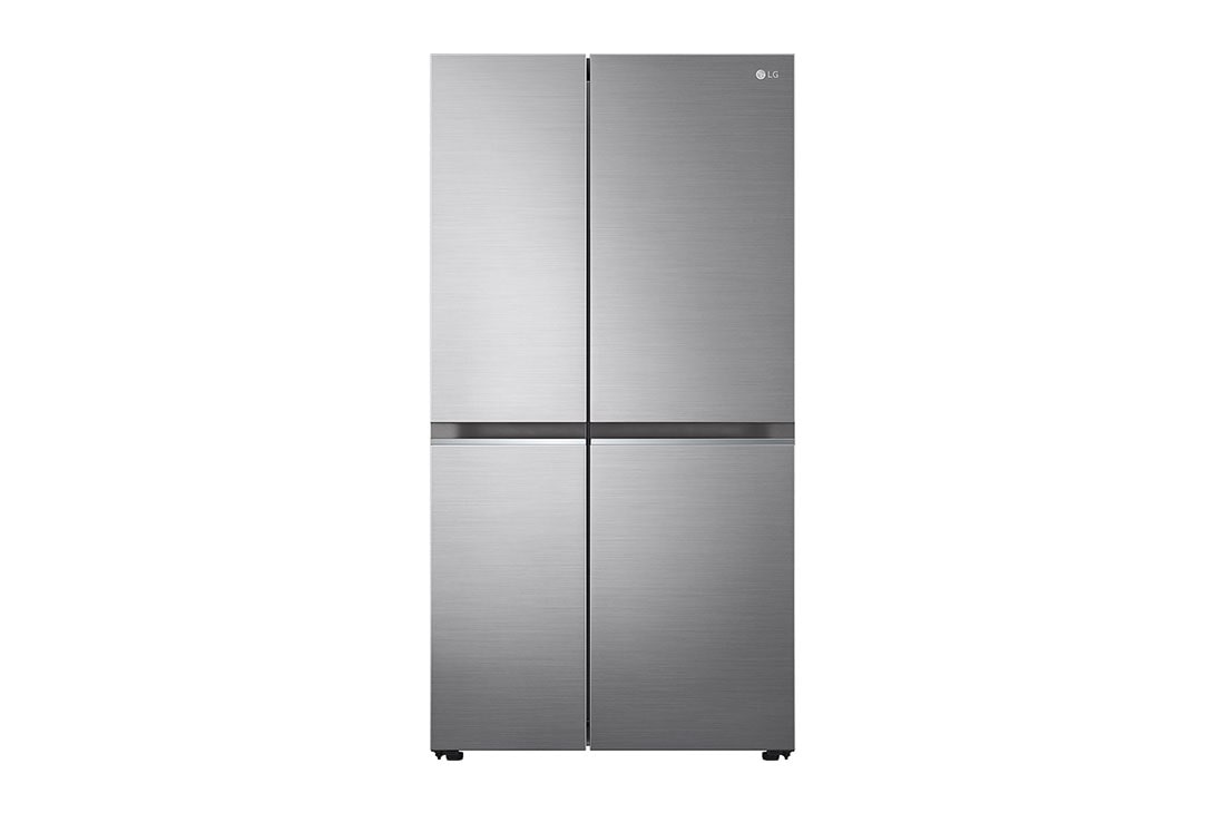 LG 24.5 Cu. Ft. Side by Side Refrigerator with Metal Fresh, front view, RVS-B245PZ1