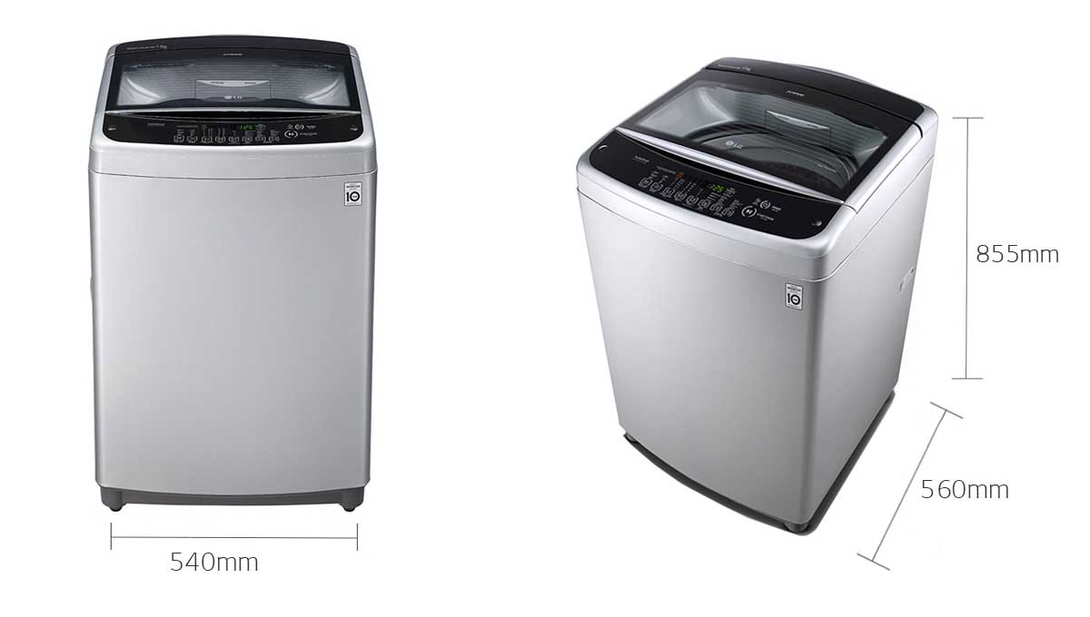 lg smart inverter 7.5 kg washing machine