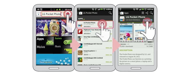 LG Enjoy editing & sharing photos whenever and wherever with Smart