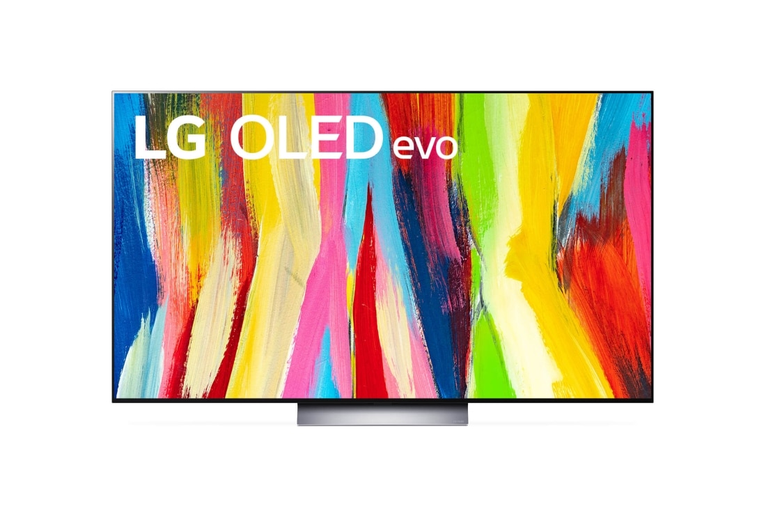LG C2 65 inch evo , Front view , OLED65C2PSC