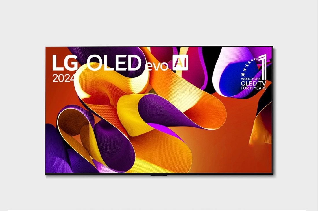 LG 77 Inch LG OLED evo AI G4 4K Smart TV 2024, OLED77G4PSA