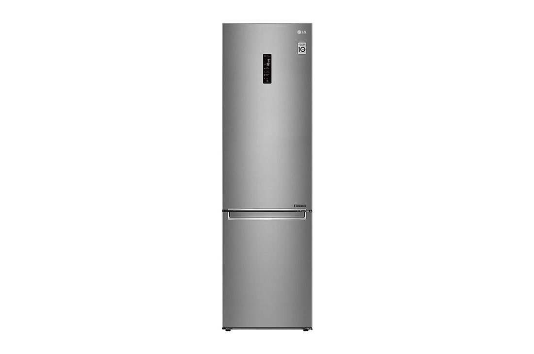 LG Combină frigorifică | Clasa D | 384 L | Total No Frost | Compresor Linear Inverter 10 ani Garanție | Door Cooling | Gri metalizat, GBB72SADXN, GBB72SADXN
