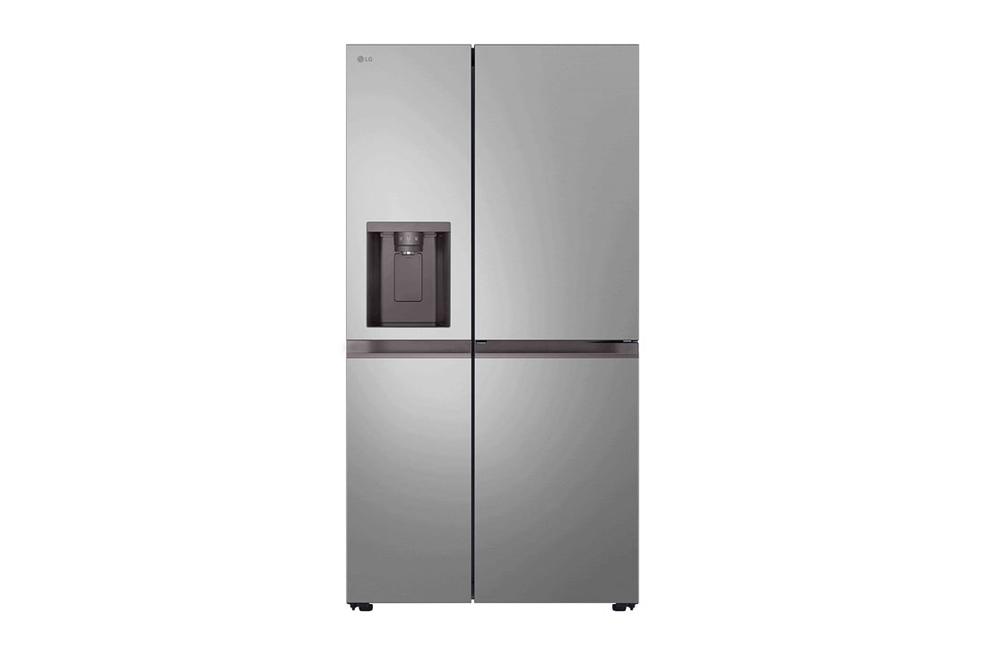 LG Side-by-Side LG, Door-in-Door™, 641 L, LinearCooling™, Ice Dispenser, Front side, GSJC41PYPE