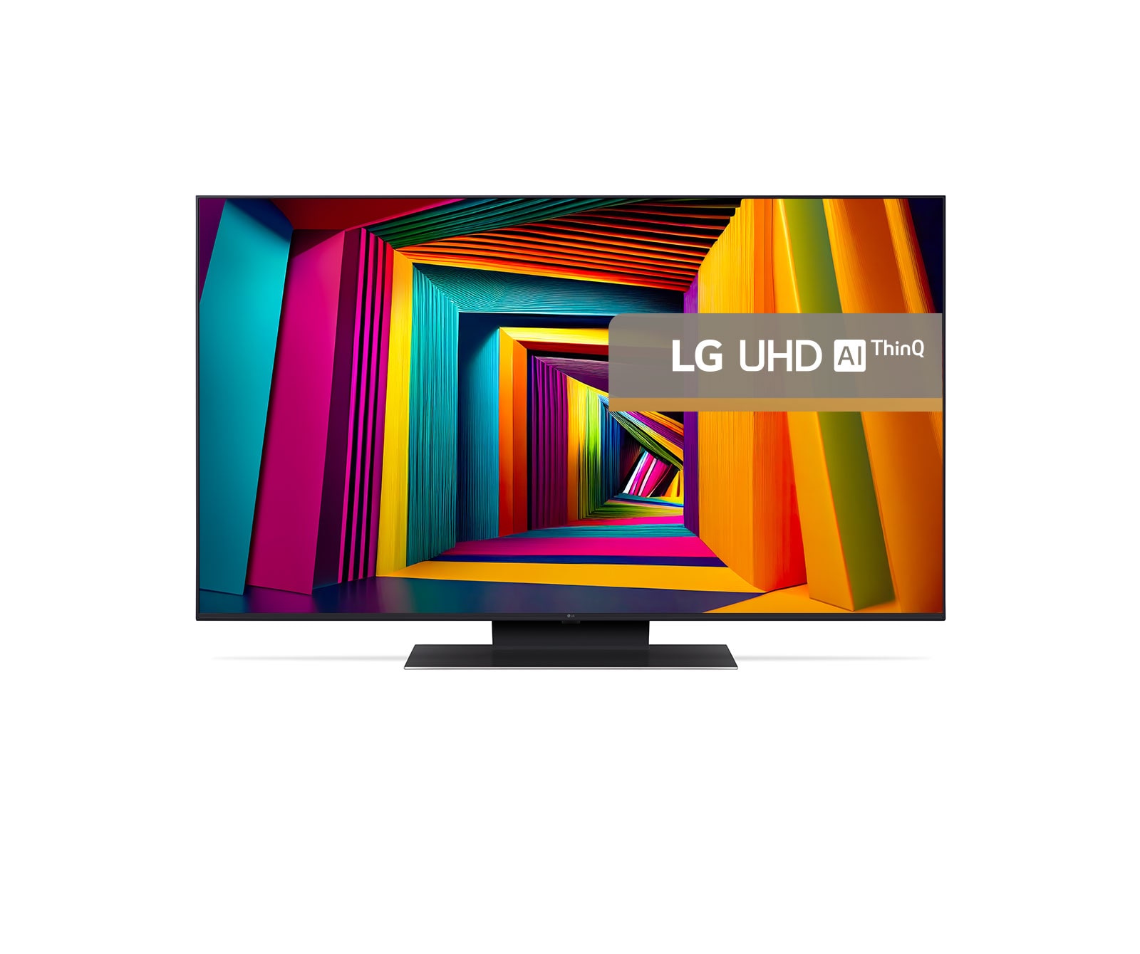 LG AI UT91 de 50'', 4K Smart TV, Vedere din față, 50UT91003LA