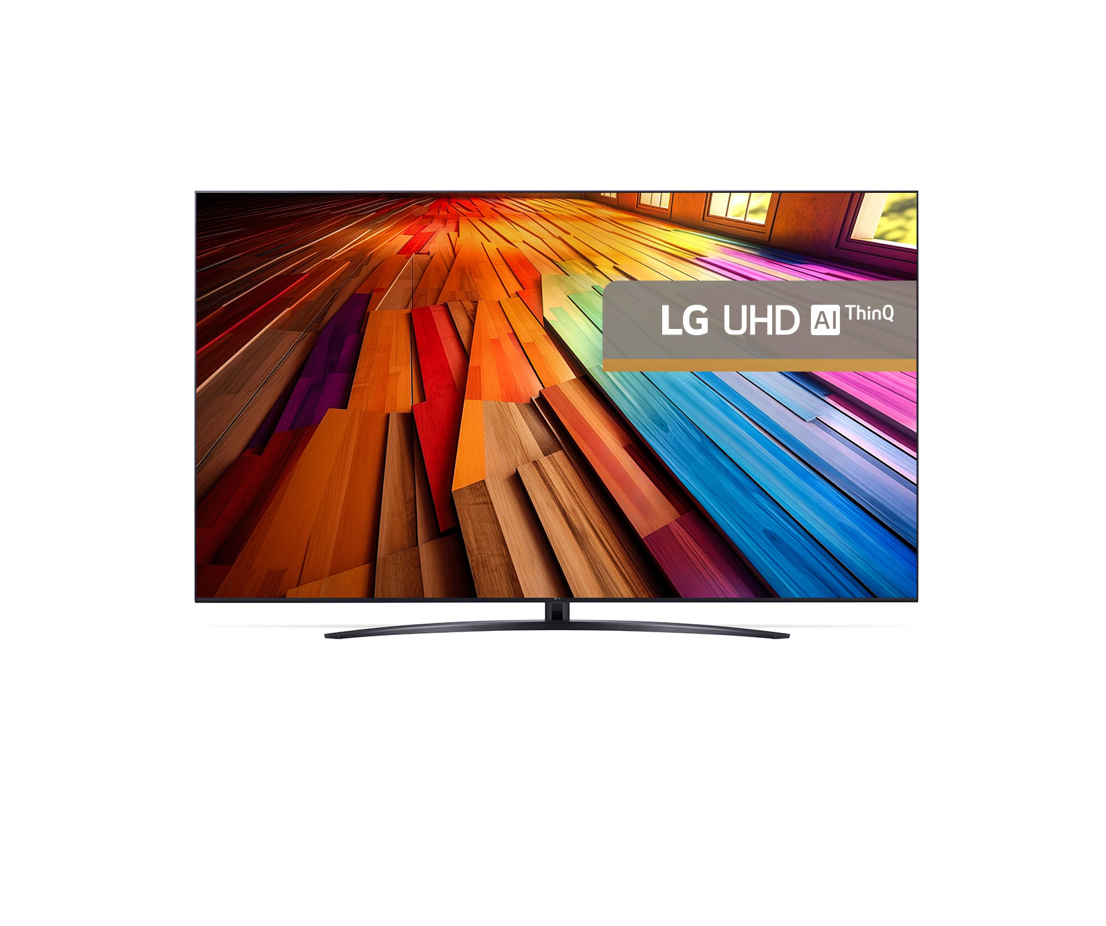 LG AI UT81 de 86'', 4K Smart TV, Vedere din față, 86UT81003LA