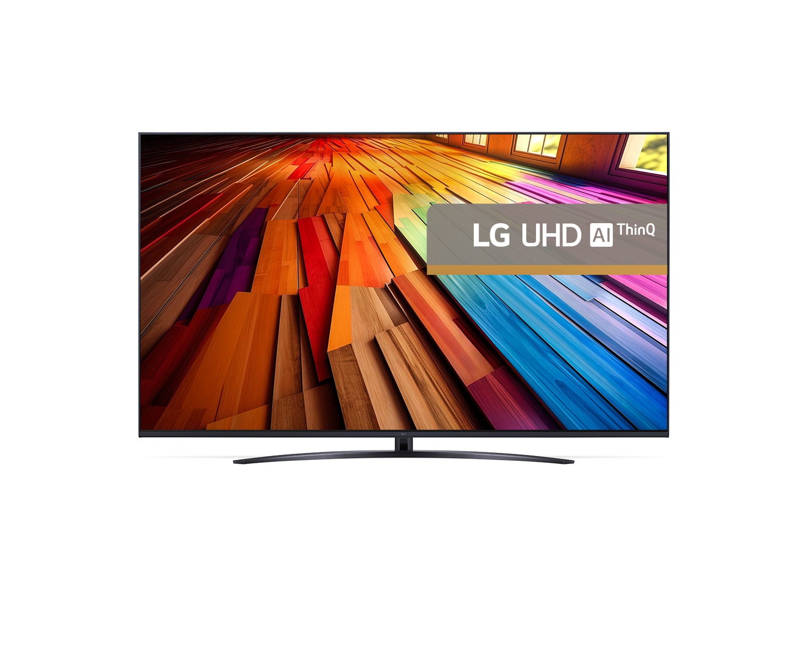 LG AI UT81 de 75'', 4K Smart TV, Vedere din față, 75UT81003LA