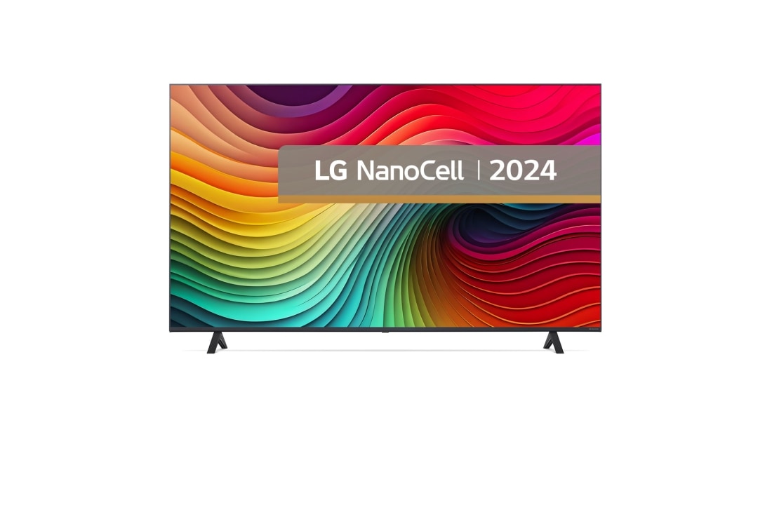 LG NANO81 de 55'', 4K Smart TV, 2024, Vedere din față, 55NANO81T3A