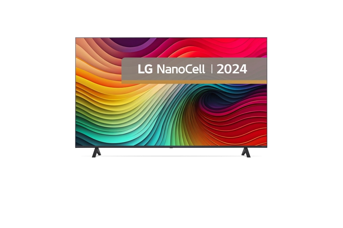 LG NANO81 de 50'', 4K Smart TV, 2024, Vedere din față, 50NANO81T3A