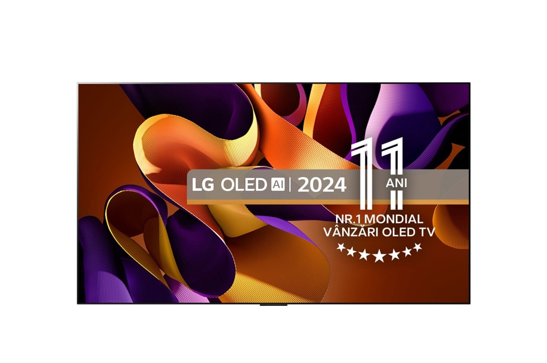 LG OLED evo AI G4 de 97'', One Wall Design, 4K Smart TV, 2024, OLED97G42LW