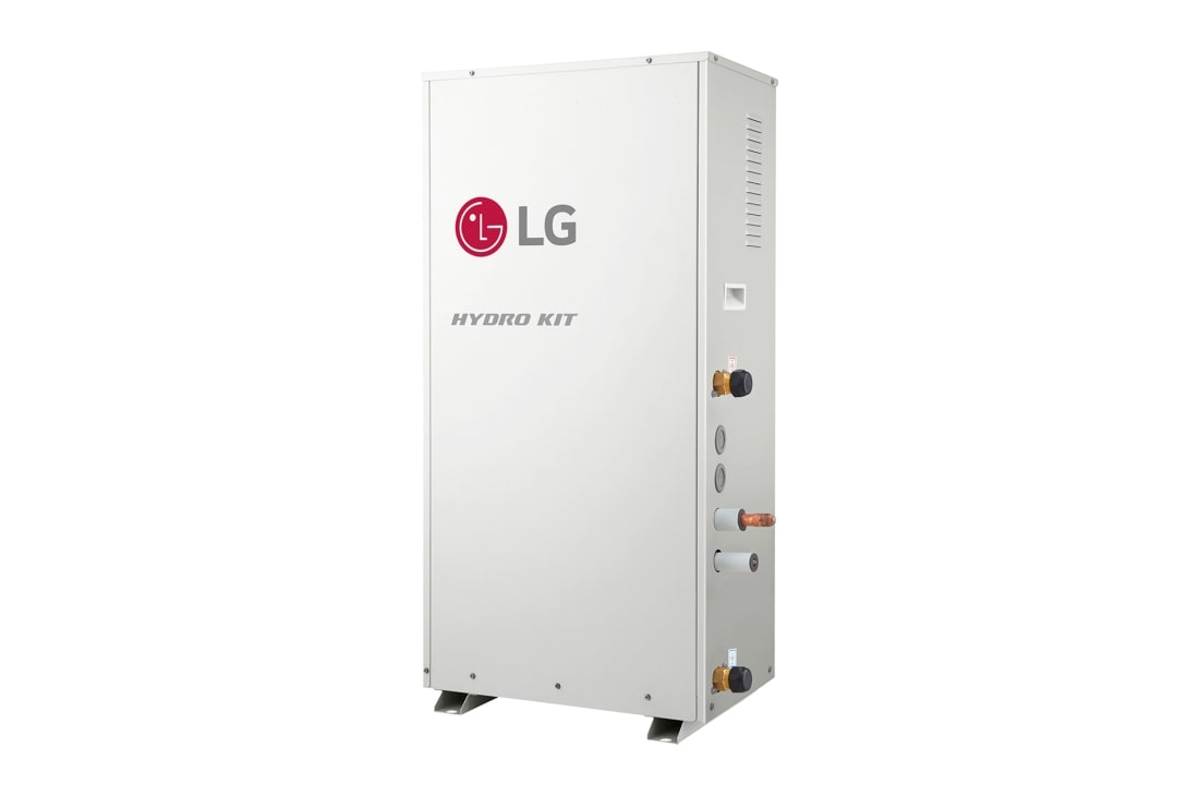 LG MULTI V Hydro Kit, podni tip – visoka temperatura, 14 kW, Prikaz sa bočne strane pod uglom od -45 stepeni, ARNH04GK3A4