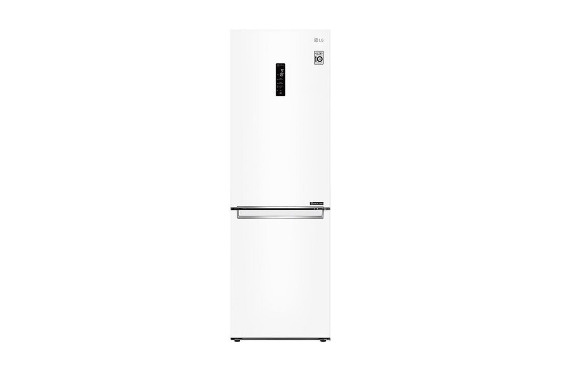LG Kombinovani frižider sa donjim zamrzivačem, DoorCooling⁺™ tehnologija, ThinQ™, kapacitet 341L, GBB61SWHZN