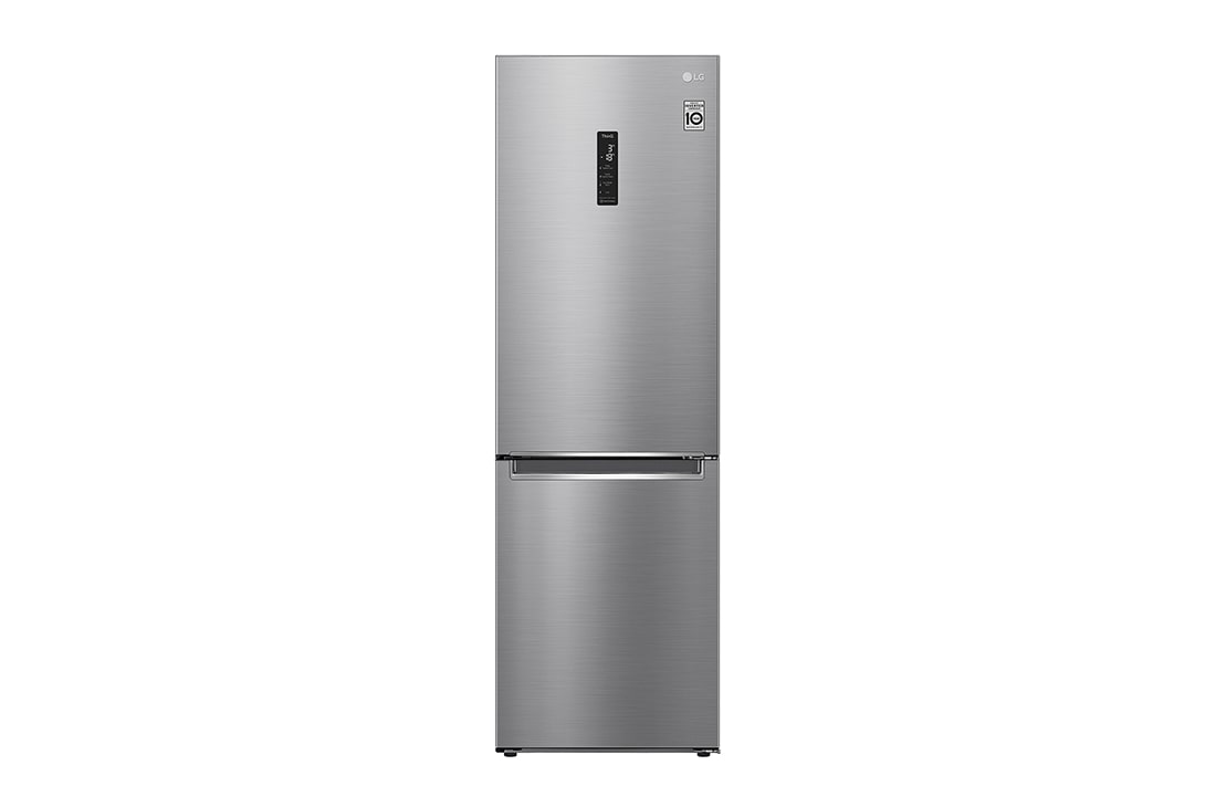 LG Kombinovani frižider sa donjim zamrzivačem, DoorCooling⁺™ tehnologija, ThinQ™, kapacitet 341L, GBB71PZUGN, GBB71PZUGN