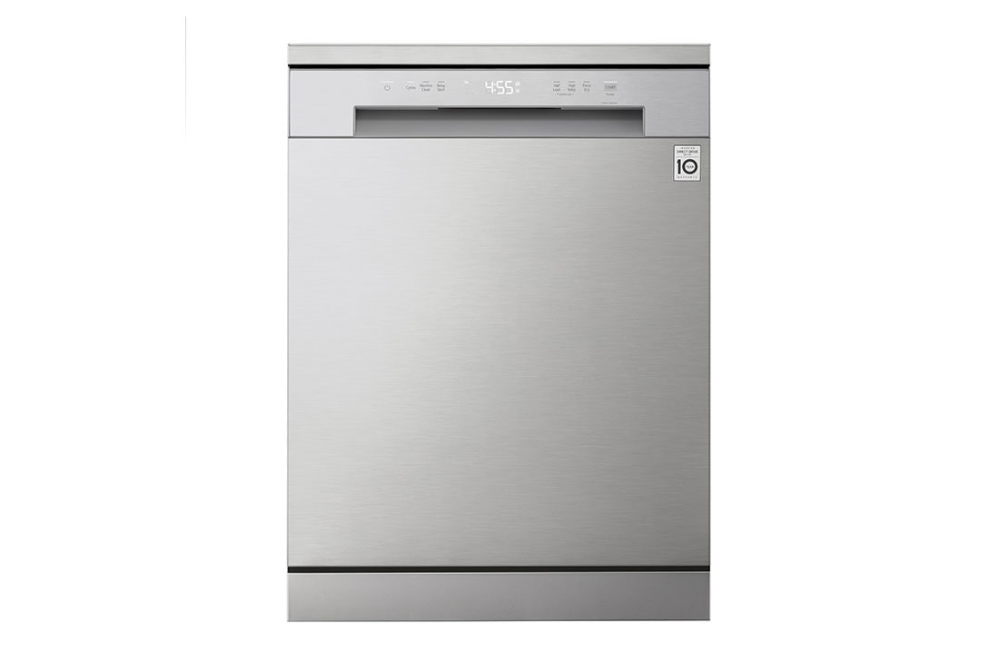 LG QuadWash™ Mašina za pranje sudova, set za 14 kompleta, Front view, DF142FV