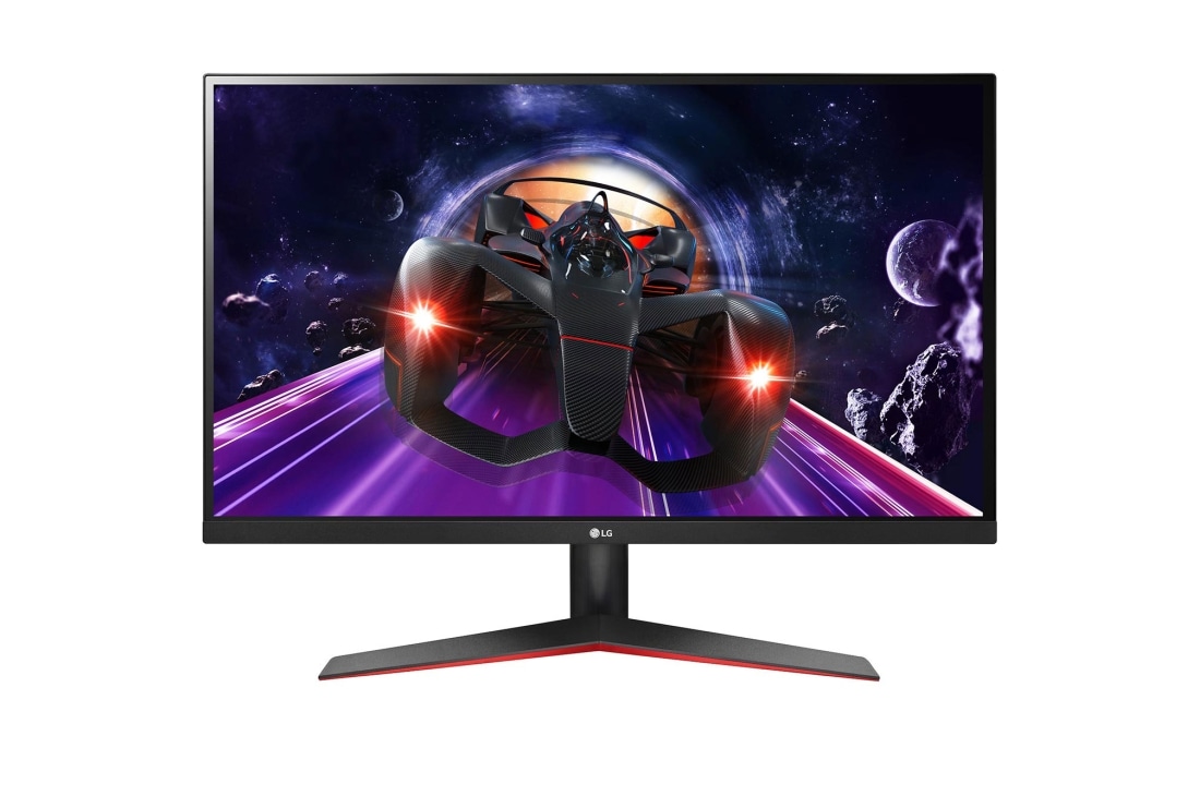 LG 27'' FHD IPS monitor s AMD FreeSync™ i 1ms MBR, prikaz spreda, 27MP60GP-B