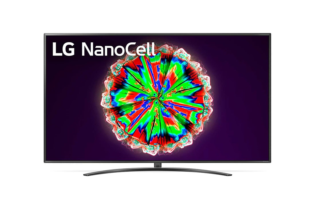 LG 75'' (191 cm) 4K HDR Smart NanoCell TV, prikaz spreda sa slikom, 75NANO793NF