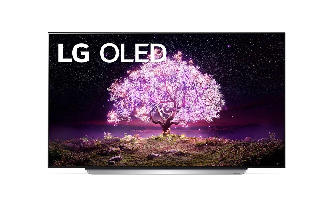 LG 77'' (196 cm) 4K HDR Smart OLED TV, Frontalni prikaz, OLED77C12LA