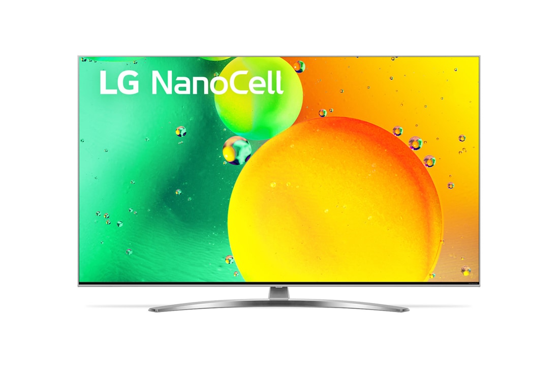LG 55'' (139 cm) 4K HDR Smart Nano Cell TV, Prikaz LG NanoCell televizora spreda, 55NANO783QA