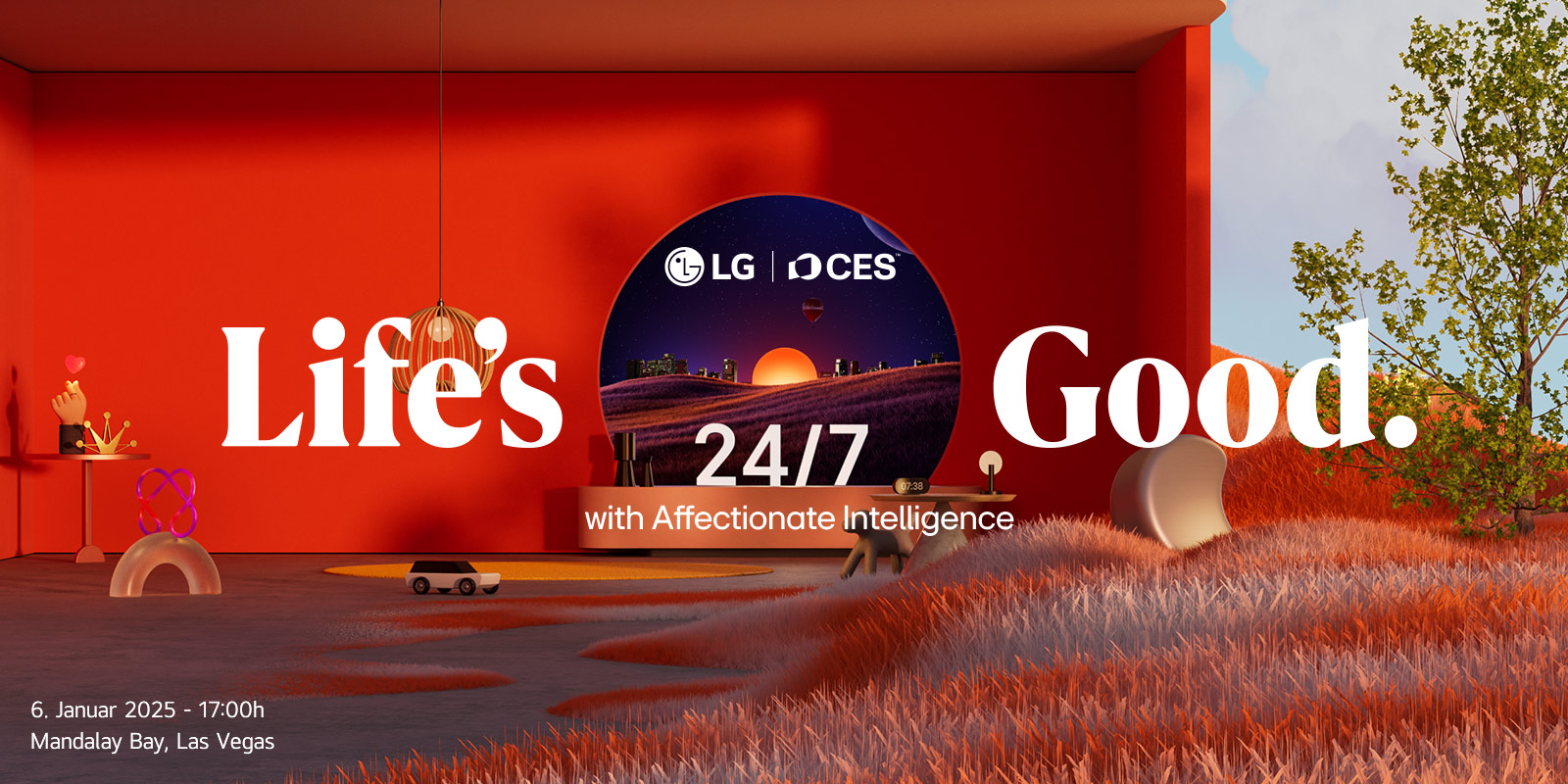 LG CES 2025 – Life's good – with Affectionate Intelligence