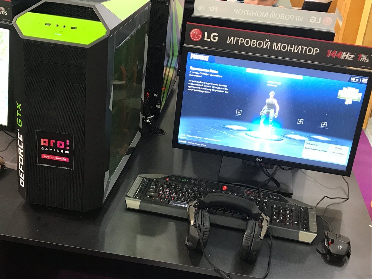 Игровые мониторы LG 24GM79G на выставке «ИгроМир» — LG Россия | LG Россия