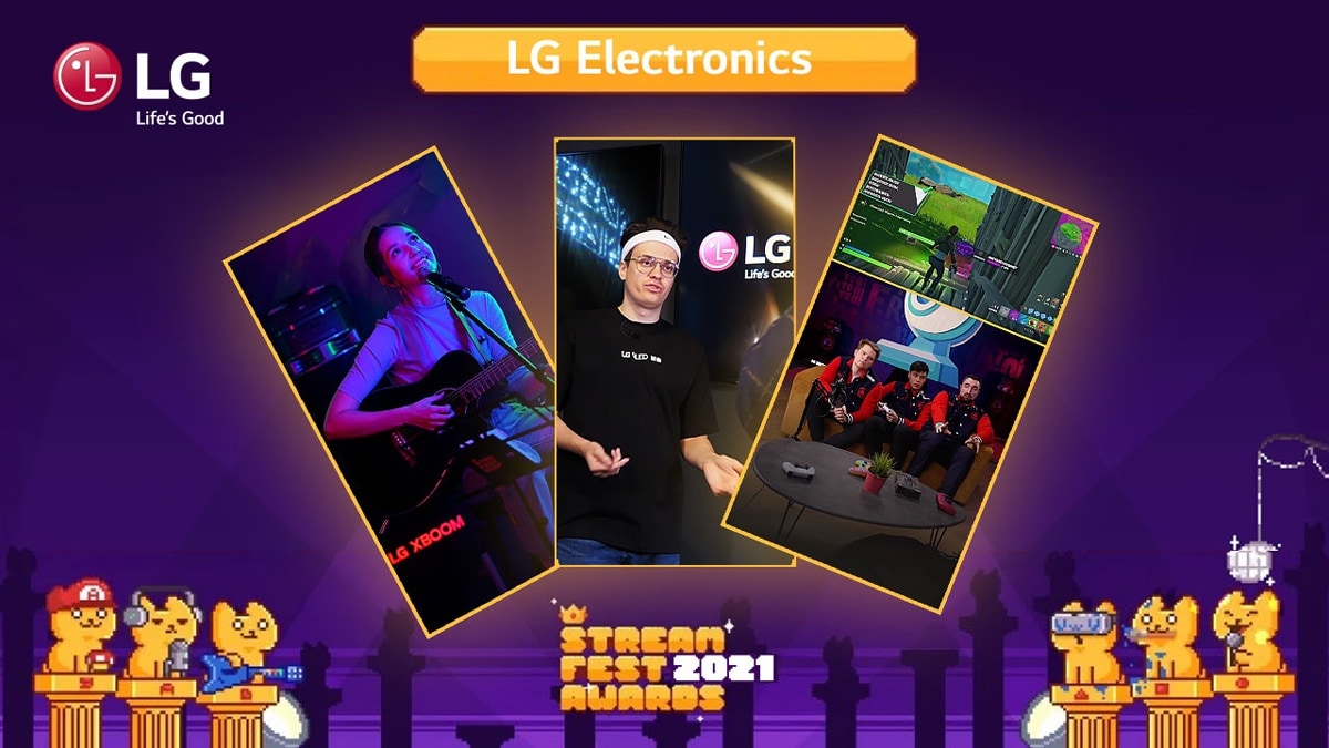 LG Electronics х Стримфест AWARDS 2021: Вячеслав BUSTER Леонтьев, команда  GAMBIT VALORANT и Юлия Koshkamoroshka Кошкина в прямом эфире награждения за  самые яркие достижения в стриминге | LG Россия