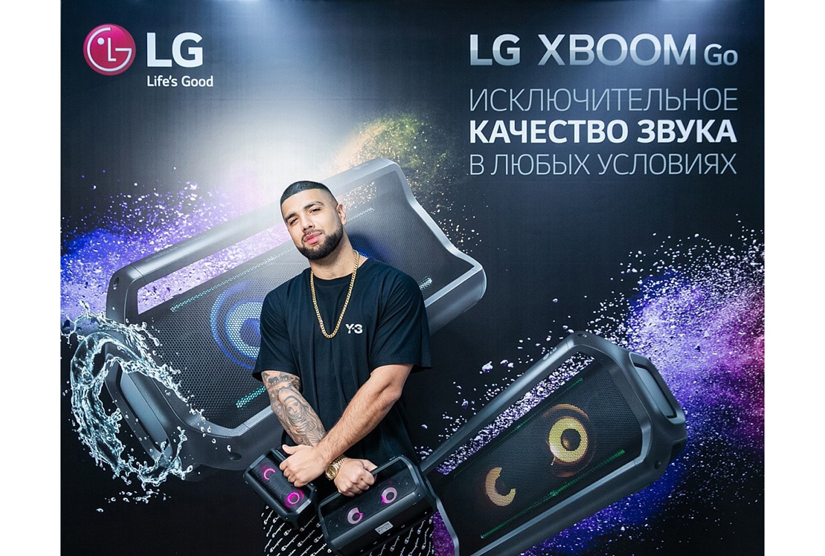 Портативные акустические системы LG XBOOM Go Серии PK: высококачественный  звук, стиль и мобильность — LG Россия | LG Россия