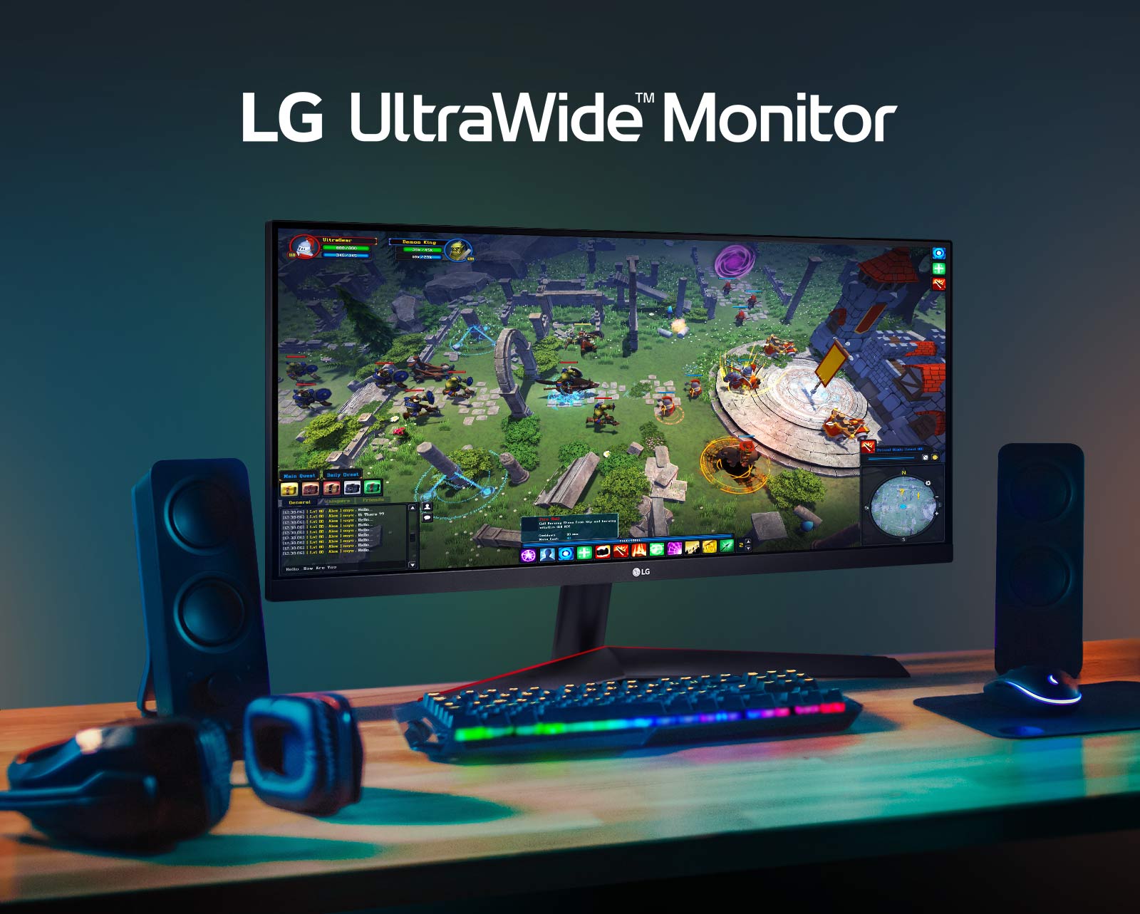 (LOGO изображение) LG UltraWide™ Monitor