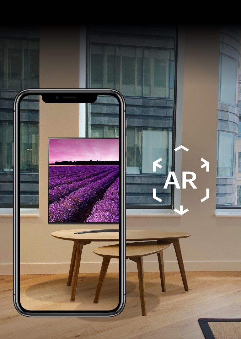 LG AR: магазин дополненной реальности на диване