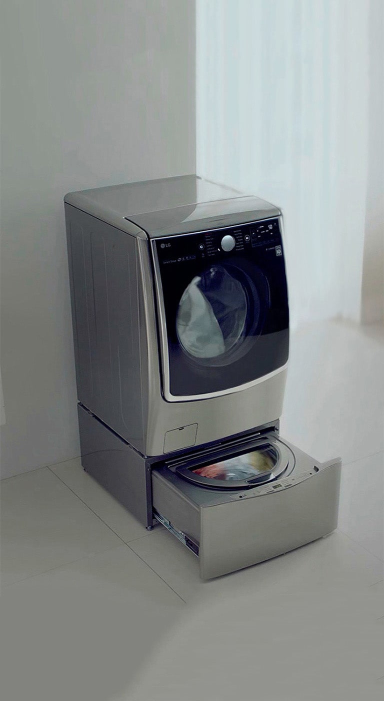 Стиральная машина LG TWIN Wash - LG TW7000WS: характеристики, обзоры, где  купить — LG Россия