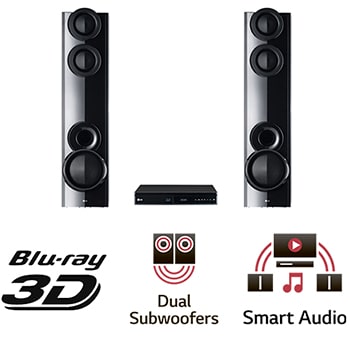 Lg blu ray home theatre hot sale system lhb675