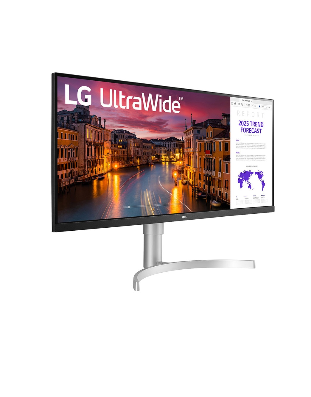 Монитор LG 34WN650-W. Описание продукта на официальном сайте производителя.  Особенности, технические характеристики, обзоры, фото продукта. Где купить  — LG Россия