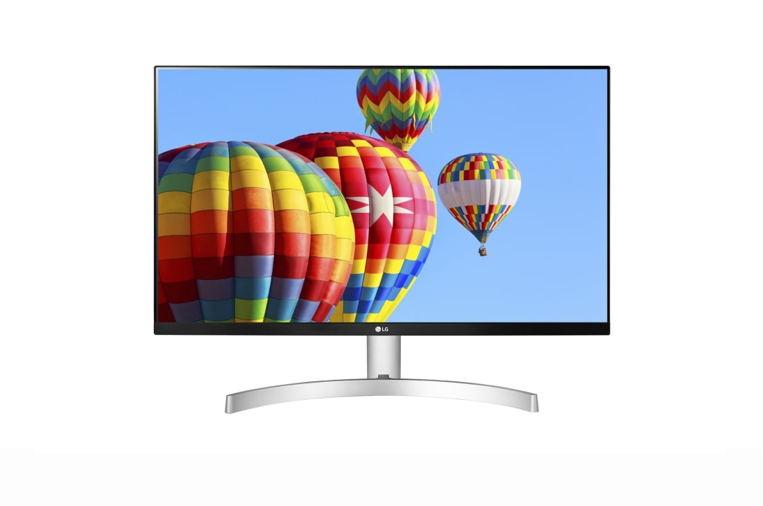 LG  24-дюймовый IPS-монитор Full HD с рамкой, практически незаметной с трех сторон , 24ML600S-W