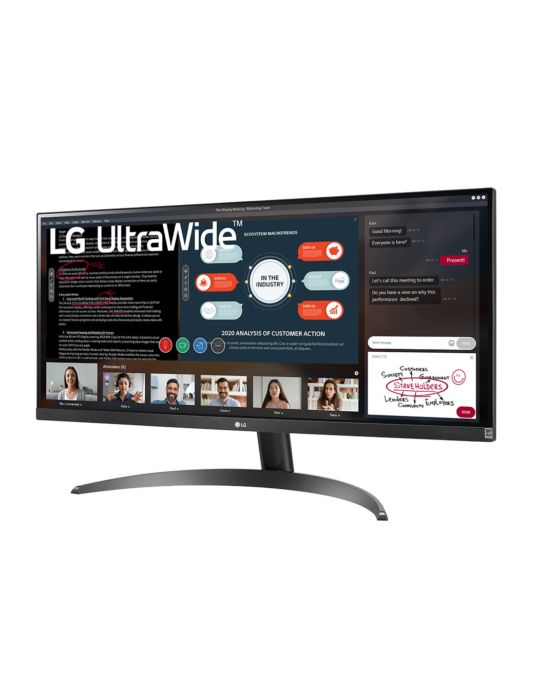 Монитор lg 29wp500 b обзор