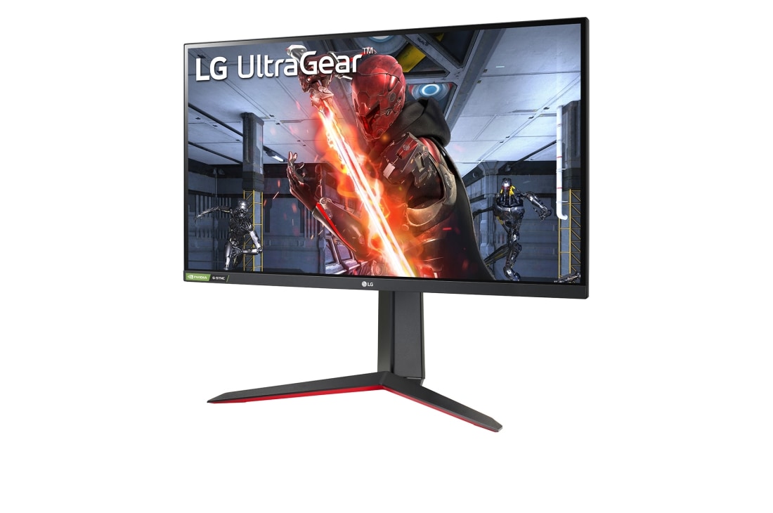 LG Игровой монитор UltraGear™ Full HD IPS 1ms (GtG) 27 дюймов с поддержкой  NVIDIA® G-SYNC® | LG Россия